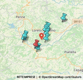 Mappa Contrada Paterno, 65014 Loreto Aprutino PE, Italia (2.71846)