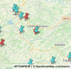 Mappa Contrada Paterno, 65014 Loreto Aprutino PE, Italia (6.20909)