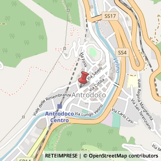 Mappa Corso Roma, 7, 02013 Antrodoco, Rieti (Lazio)