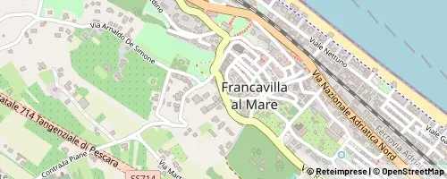 Mappa Francavilla al Mare