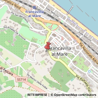 Mappa Via San Rocco, 2, 66023 Francavilla al Mare, Chieti (Abruzzo)