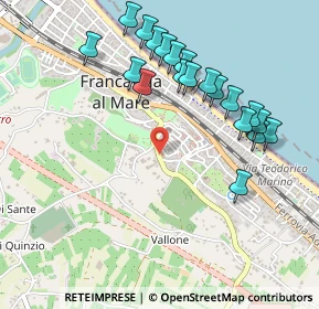 Mappa Via San Rocco, 66023 Francavilla al Mare CH, Italia (0.5385)