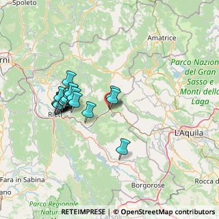 Mappa Via del Ponte, 02013 Antrodoco RI, Italia (13.927)