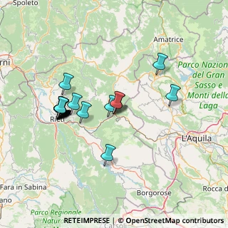 Mappa Via del Ponte, 02013 Antrodoco RI, Italia (14.8015)