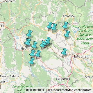 Mappa Via del Ponte, 02013 Antrodoco RI, Italia (12.40533)