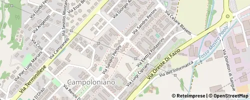 Mappa Rieti