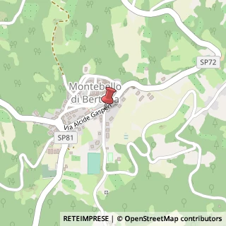 Mappa Via Gabriele D'Annunzio, 2, 65010 Montebello di Bertona PE, Italia, 65010 Montebello di Bertona, Pescara (Abruzzo)