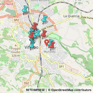 Mappa Via Monte Pertica, 01100 Viterbo VT, Italia (0.79769)