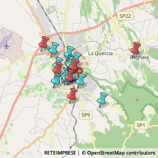 Mappa Via Monte Pertica, 01100 Viterbo VT, Italia (1.2545)