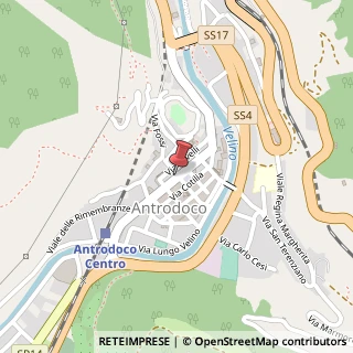 Mappa Corso Roma, 45, 02013 Antrodoco, Rieti (Lazio)
