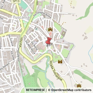 Mappa Via della Scrofa, 18, 01017 Tuscania, Viterbo (Lazio)
