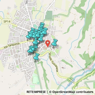 Mappa Via della Scrofa, 01017 Tuscania VT, Italia (0.3555)