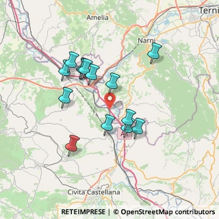 Mappa Via Baucche, 01028 Orte VT, Italia (6.78714)