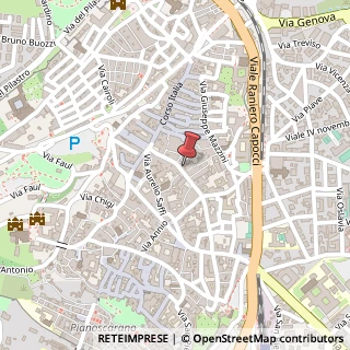 Mappa Via orologio vecchio 50, 01100 Viterbo, Viterbo (Lazio)