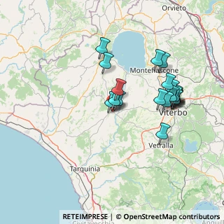 Mappa Via Fiume, 01017 Tuscania VT, Italia (14.6605)