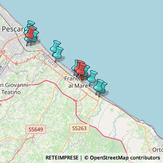 Mappa Via Santa Rita, 66023 Francavilla al Mare CH, Italia (4.00176)