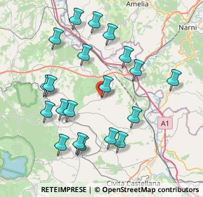 Mappa Viale Guglielmo Marconi, 01030 Vasanello VT, Italia (8.4685)