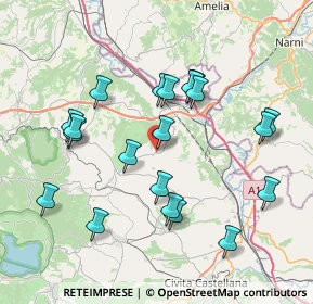 Mappa Viale Guglielmo Marconi, 01030 Vasanello VT, Italia (8.061)