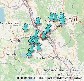 Mappa Viale Guglielmo Marconi, 01030 Vasanello VT, Italia (11.231)