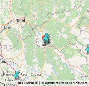 Mappa Viale Alberto Fassini, 02100 Rieti RI, Italia (33.85933)