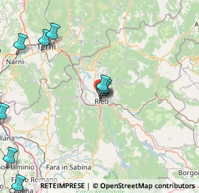 Mappa Viale Alberto Fassini, 02100 Rieti RI, Italia (22.93909)