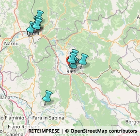 Mappa Viale Alberto Fassini, 02100 Rieti RI, Italia (15.69818)