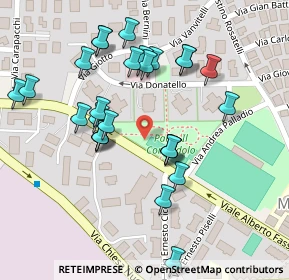 Mappa Viale Alberto Fassini, 02100 Rieti RI, Italia (0.12593)