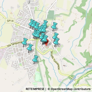 Mappa Via della Torretta, 01017 Tuscania VT, Italia (0.3345)