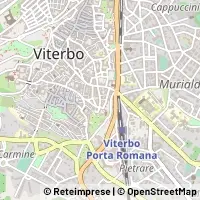 Karte Viterbo