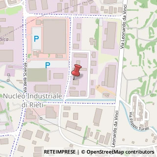 Mappa Via Benito Graziani, 8, 02010 Cittaducale, Rieti (Lazio)