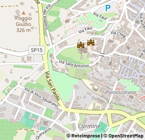 Mappa Via Sant'Antonio, 01100 Viterbo VT, Italia (0.21923)