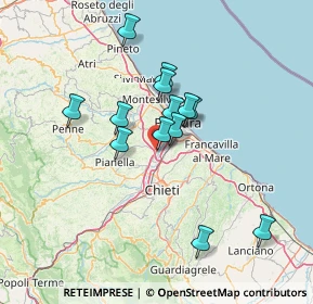 Mappa Di Cepagatti, 65010 Villanova PE, Italia (12.18692)