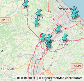 Mappa Di Cepagatti, 65010 Villanova PE, Italia (3.88154)