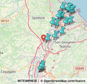 Mappa Di Cepagatti, 65010 Villanova PE, Italia (5.142)