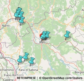 Mappa Piazza Ventitre Settembre, 02100 Rieti RI, Italia (18.64846)