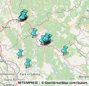 Mappa Piazza Ventitre Settembre, 02100 Rieti RI, Italia (13.56)