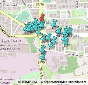 Mappa Piazza Ventitre Settembre, 02100 Rieti RI, Italia (0.17037)