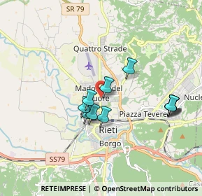 Mappa Piazza Ventitre Settembre, 02100 Rieti RI, Italia (1.66182)