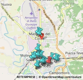 Mappa Piazza Ventitre Settembre, 02100 Rieti RI, Italia (1.11)