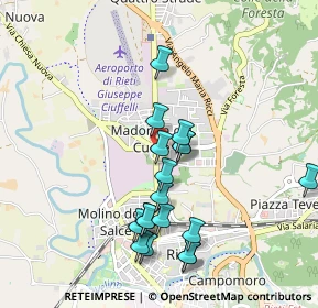 Mappa Piazza Ventitre Settembre, 02100 Rieti RI, Italia (0.94722)