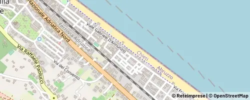 Mappa Francavilla al Mare