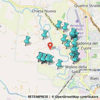 Mappa Via Porcara, 02100 Rieti RI, Italia (0.91481)