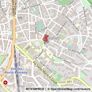 Mappa Via Carlo Cattaneo, 2, 01100 Viterbo, Viterbo (Lazio)