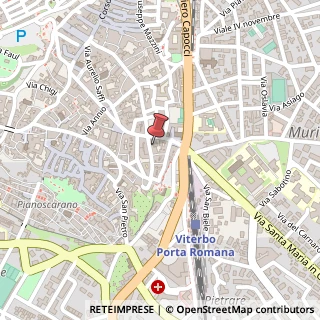 Mappa Via del Meone, 10, 01100 Viterbo, Viterbo (Lazio)