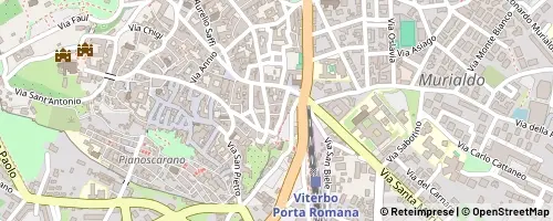 Mappa Viterbo