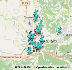 Mappa Via Pietro Colarieti, 02100 Rieti RI, Italia (1.43105)