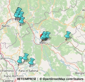 Mappa Via Pietro Colarieti, 02100 Rieti RI, Italia (18.72923)