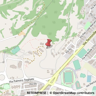 Mappa Via Tavola d'Argento, 19, 02100 Rieti, Rieti (Lazio)