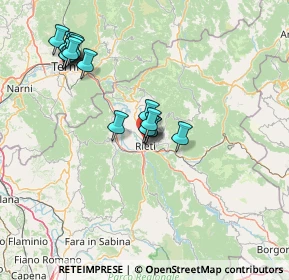 Mappa Via di Carlo Matteo, 02100 Rieti RI, Italia (14.84)