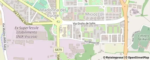 Mappa Rieti